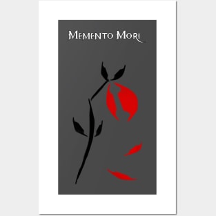 Memento Mori with Rose Posters and Art